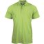 Férfi rövid ujjú galléros piké póló, Kariban KA241, Lime-3XL