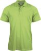 Férfi rövid ujjú galléros piké póló, Kariban KA241, Lime-4XL