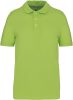 Férfi rövid ujjú galléros piké póló, Kariban KA241, Lime-4XL