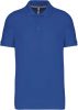 Férfi rövid ujjú galléros piké póló, Kariban KA241, Light Royal Blue-S