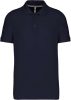 Férfi rövid ujjú galléros piké póló, Kariban KA241, Navy-3XL