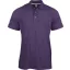 Férfi rövid ujjú galléros piké póló, Kariban KA241, Purple-XL