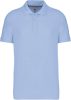 Férfi rövid ujjú galléros piké póló, Kariban KA241, Sky Blue-2XL
