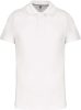 Férfi rövid ujjú galléros piké póló, Kariban KA241, White-L