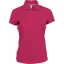 Női rövid ujjú galléros piké póló, Kariban KA242, Fuchsia-M