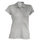 Női rövid ujjú galléros piké póló, Kariban KA242, Oxford Grey-2XL