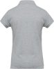 Női rövid ujjú galléros piké póló, Kariban KA242, Oxford Grey-S