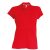 Női rövid ujjú galléros piké póló, Kariban KA242, Red-2XL