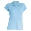 Női rövid ujjú galléros piké póló, Kariban KA242, Sky Blue-2XL