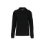 Férfi hosszú ujjú galléros piké póló, Kariban KA243, Black-4XL