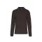 Férfi hosszú ujjú galléros piké póló, Kariban KA243, Dark Grey-M