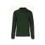 Férfi hosszú ujjú galléros piké póló, Kariban KA243, Forest Green-3XL