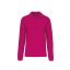 Férfi hosszú ujjú galléros piké póló, Kariban KA243, Fuchsia-S