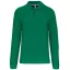 Férfi hosszú ujjú galléros piké póló, Kariban KA243, Kelly Green-2XL