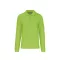 Férfi hosszú ujjú galléros piké póló, Kariban KA243, Lime-4XL