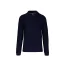 Férfi hosszú ujjú galléros piké póló, Kariban KA243, Navy-4XL