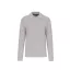 Férfi hosszú ujjú galléros piké póló, Kariban KA243, Oxford Grey-L