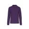 Férfi hosszú ujjú galléros piké póló, Kariban KA243, Purple-3XL
