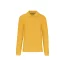 Férfi hosszú ujjú galléros piké póló, Kariban KA243, Yellow-3XL