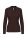 Női hosszú ujjú galléros piké póló, Kariban KA244, Chocolate-3XL