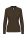Női hosszú ujjú galléros piké póló, Kariban KA244, Dark Khaki-S