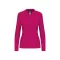 Női hosszú ujjú galléros piké póló, Kariban KA244, Fuchsia-M