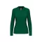 Női hosszú ujjú galléros piké póló, Kariban KA244, Kelly Green-XL