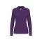 Női hosszú ujjú galléros piké póló, Kariban KA244, Purple-3XL