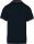 Férfi kontrasztcsíkos rövid ujjú galléros piké póló, Kariban KA250, Navy/Red/White-S