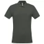 Férfi galléros piké póló, rövid ujjú, Kariban KA254, Dark Khaki-XL
