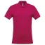 Férfi galléros piké póló, rövid ujjú, Kariban KA254, Fuchsia-M