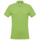 Férfi galléros piké póló, rövid ujjú, Kariban KA254, Lime-2XL