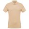 Férfi galléros piké póló, rövid ujjú, Kariban KA254, Light Sand-2XL
