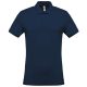 Férfi galléros piké póló, rövid ujjú, Kariban KA254, Navy-3XL