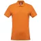 Férfi galléros piké póló, rövid ujjú, Kariban KA254, Orange-4XL