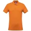 Férfi galléros piké póló, rövid ujjú, Kariban KA254, Orange-XL