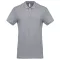 Férfi galléros piké póló, rövid ujjú, Kariban KA254, Oxford Grey-4XL