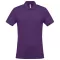 Férfi galléros piké póló, rövid ujjú, Kariban KA254, Purple-M