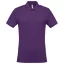Férfi galléros piké póló, rövid ujjú, Kariban KA254, Purple-M