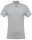 Férfi galléros piké póló, rövid ujjú, Kariban KA254, Snow Grey-4XL