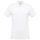 Férfi galléros piké póló, rövid ujjú, Kariban KA254, White-4XL