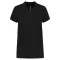 Női galléros piké póló, rövid ujjú, Kariban KA255, Black-M