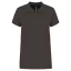 Női galléros piké póló, rövid ujjú, Kariban KA255, Dark Grey-M