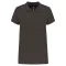 Női galléros piké póló, rövid ujjú, Kariban KA255, Dark Grey-S