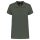 Női galléros piké póló, rövid ujjú, Kariban KA255, Dark Khaki-XL