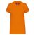 Női galléros piké póló, rövid ujjú, Kariban KA255, Orange-L