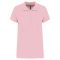 Női galléros piké póló, rövid ujjú, Kariban KA255, Pale Pink-S