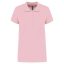 Női galléros piké póló, rövid ujjú, Kariban KA255, Pale Pink-XL