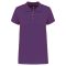 Női galléros piké póló, rövid ujjú, Kariban KA255, Purple-2XL