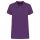 Női galléros piké póló, rövid ujjú, Kariban KA255, Purple-XL
